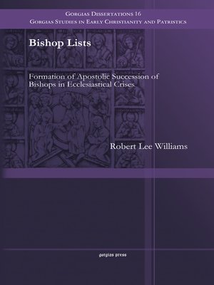 cover image of Bishop Lists